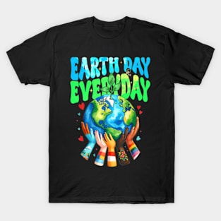 Happy Earth Day 2024 Funny Earth Day Dab T-Shirt